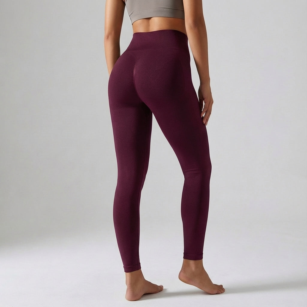 Women's High Waisted Scrunch Leggings Compression Fit