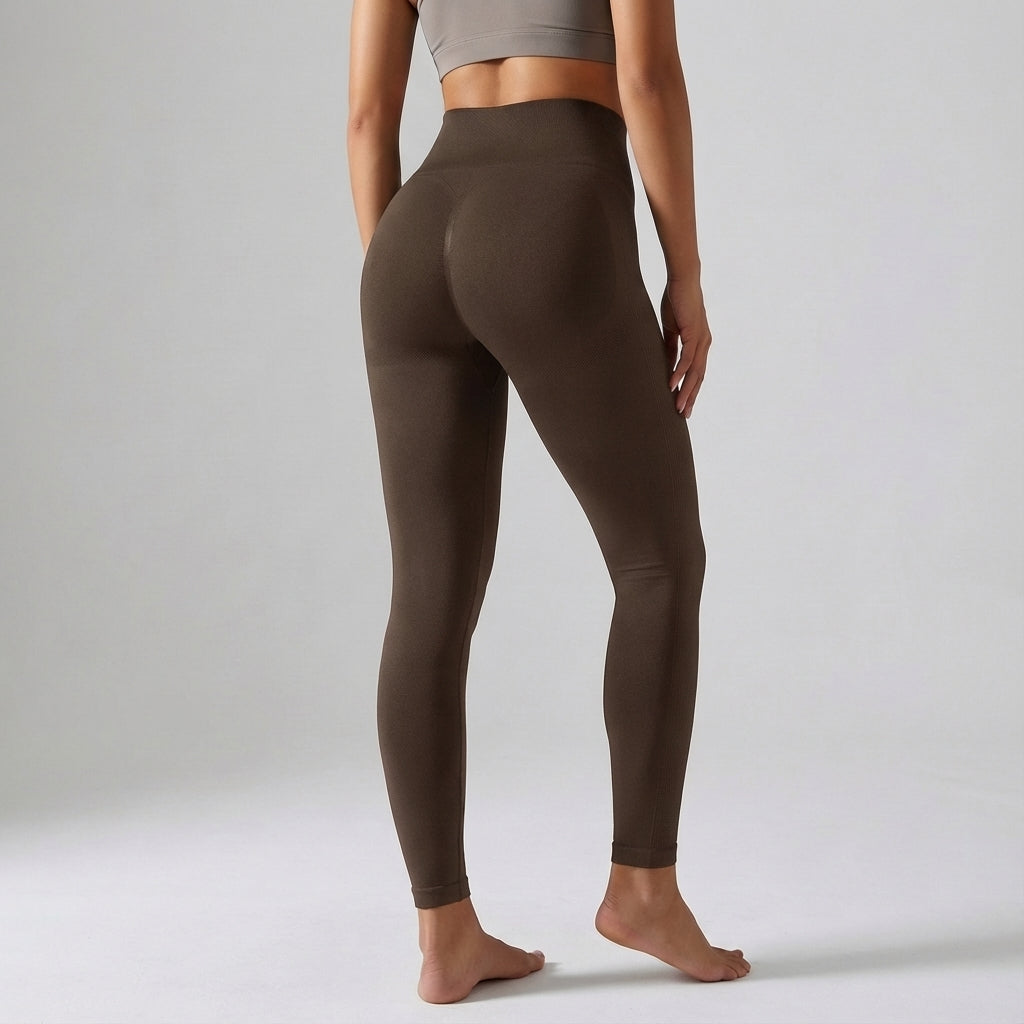 Women's High Waisted Scrunch Leggings Compression Fit