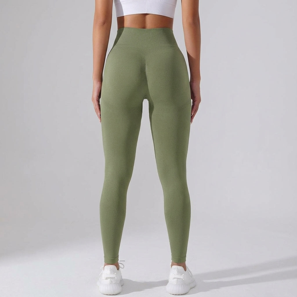 Women's High Waisted Scrunch Leggings Compression Fit