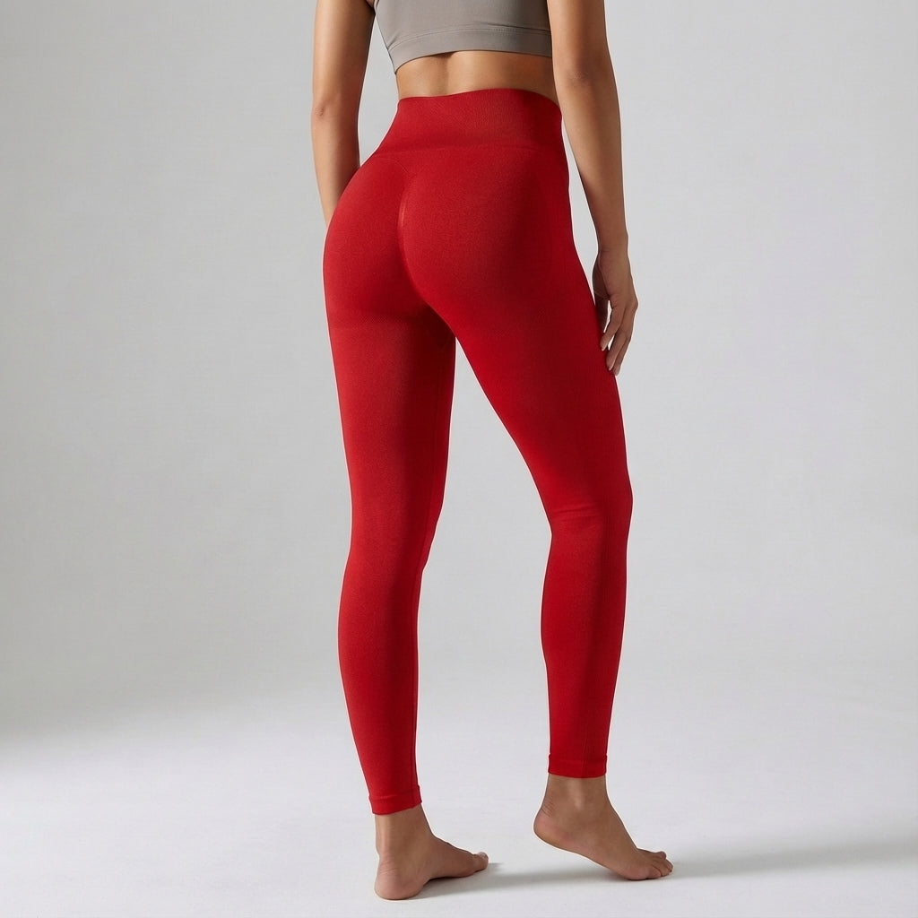 Women's High Waisted Scrunch Leggings Compression Fit