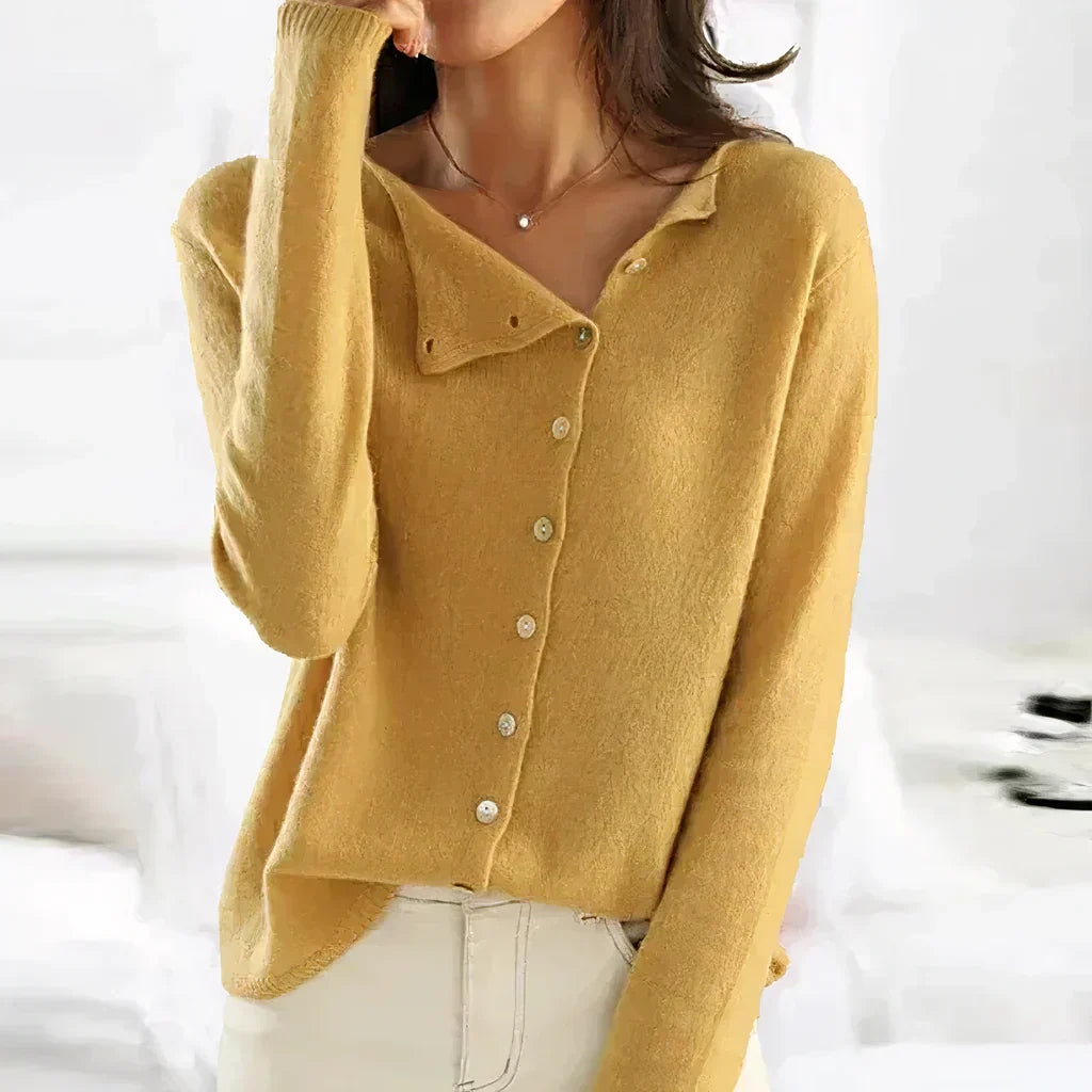 Women's Knit Button-Up Cardigan Sweater