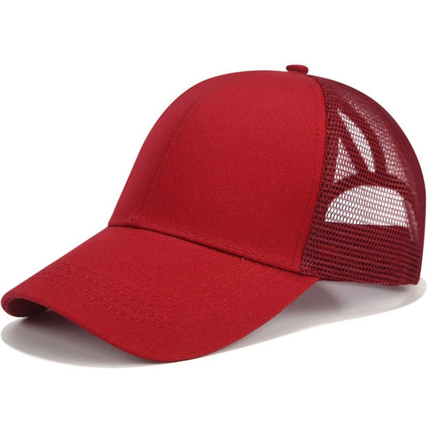 Women's Mesh Back Trucker Baseball Cap