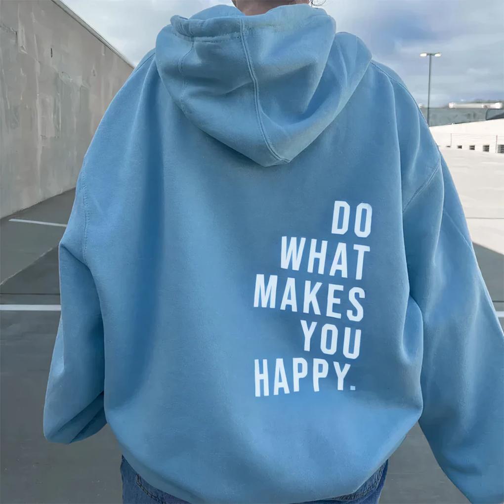 Women's Oversized Graphic Hoodie Pullover Sweatshirt