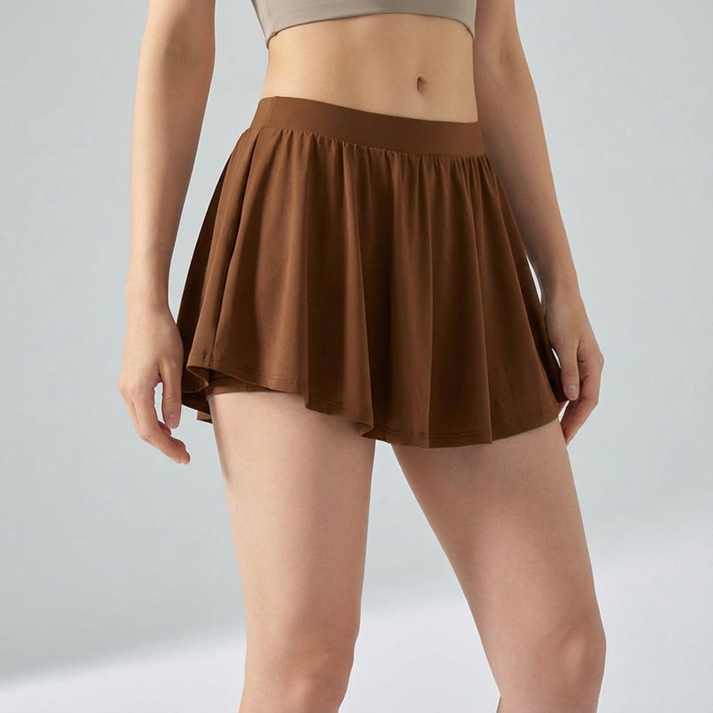 Women's Pleated Tennis Mini Skirt Athletic Active