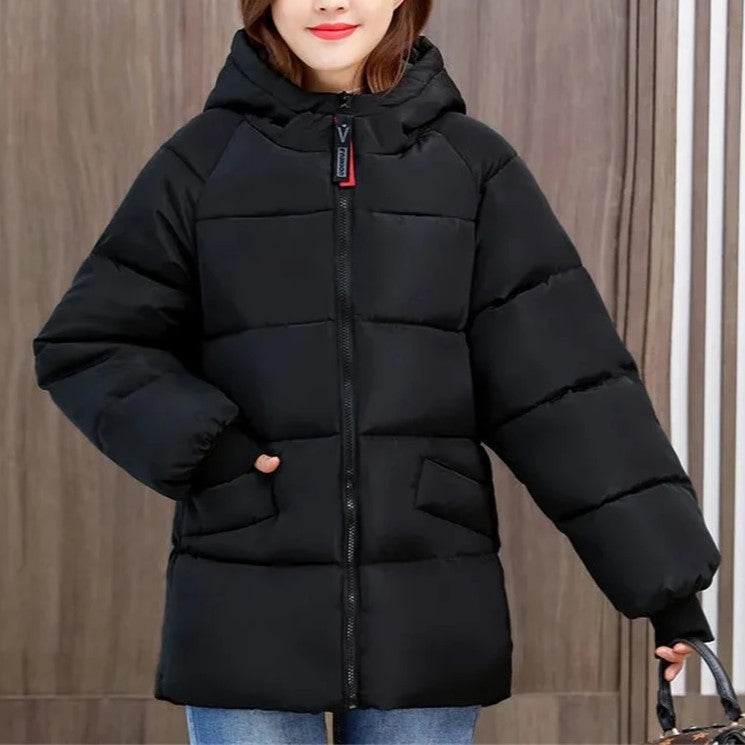 Women's Oversized Hooded Padded Puffer Coat