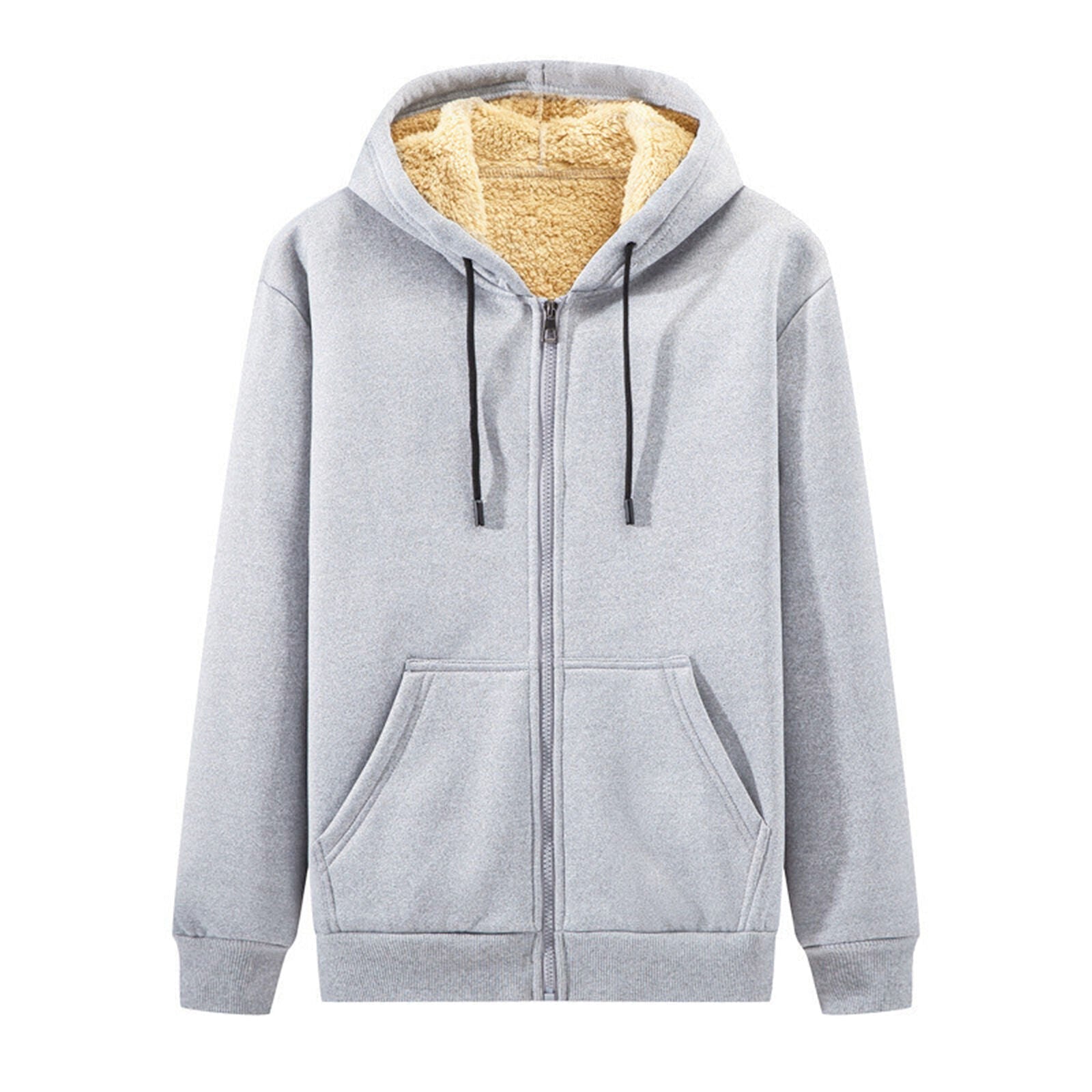 Women's Plus Size Fleece Lined Zip-Up Hoodie