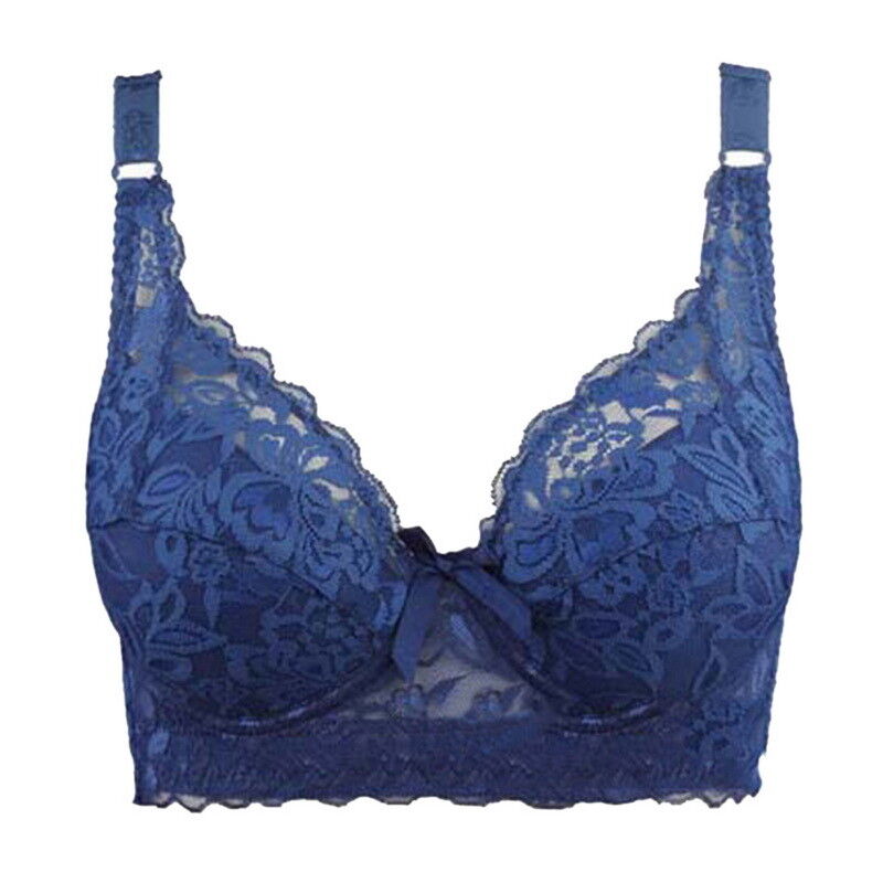 Women's Plus Size Wire-Free Lace Bra