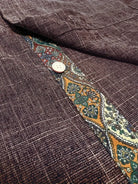 Modern tailored contrast detail button up shirt, view 23