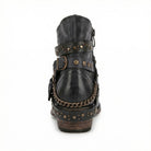 Vintage chain detail ankle boot, view 5