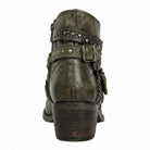 Vintage chain detail ankle boot, view 9