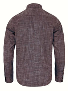 Modern tailored contrast detail button up shirt, view 21