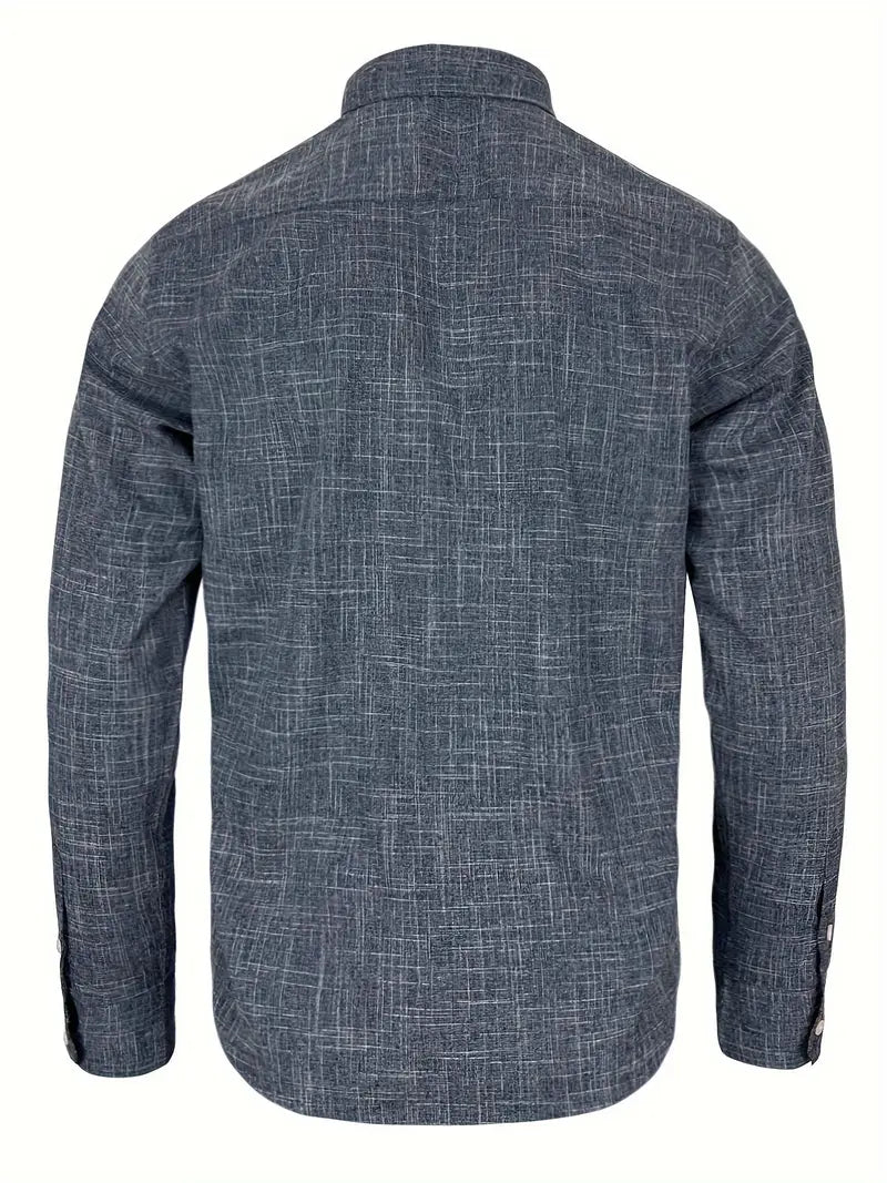 Modern tailored contrast detail button up shirt, view 19