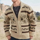 Cardigan Sweater Mens Oversized Open Front Soft Drape Knit