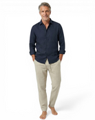 Lightweight elastic waist summer pant, view 1