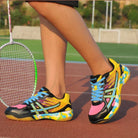 Featherlight breathable sports shoe in black