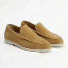 Soft suede slip on loafer, view 26