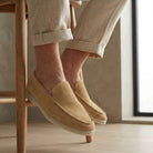 Soft suede slip on loafer, view 25