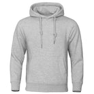 Hoodie Mens Fleece Pullover Drawstring Hood Kangaroo Pocket