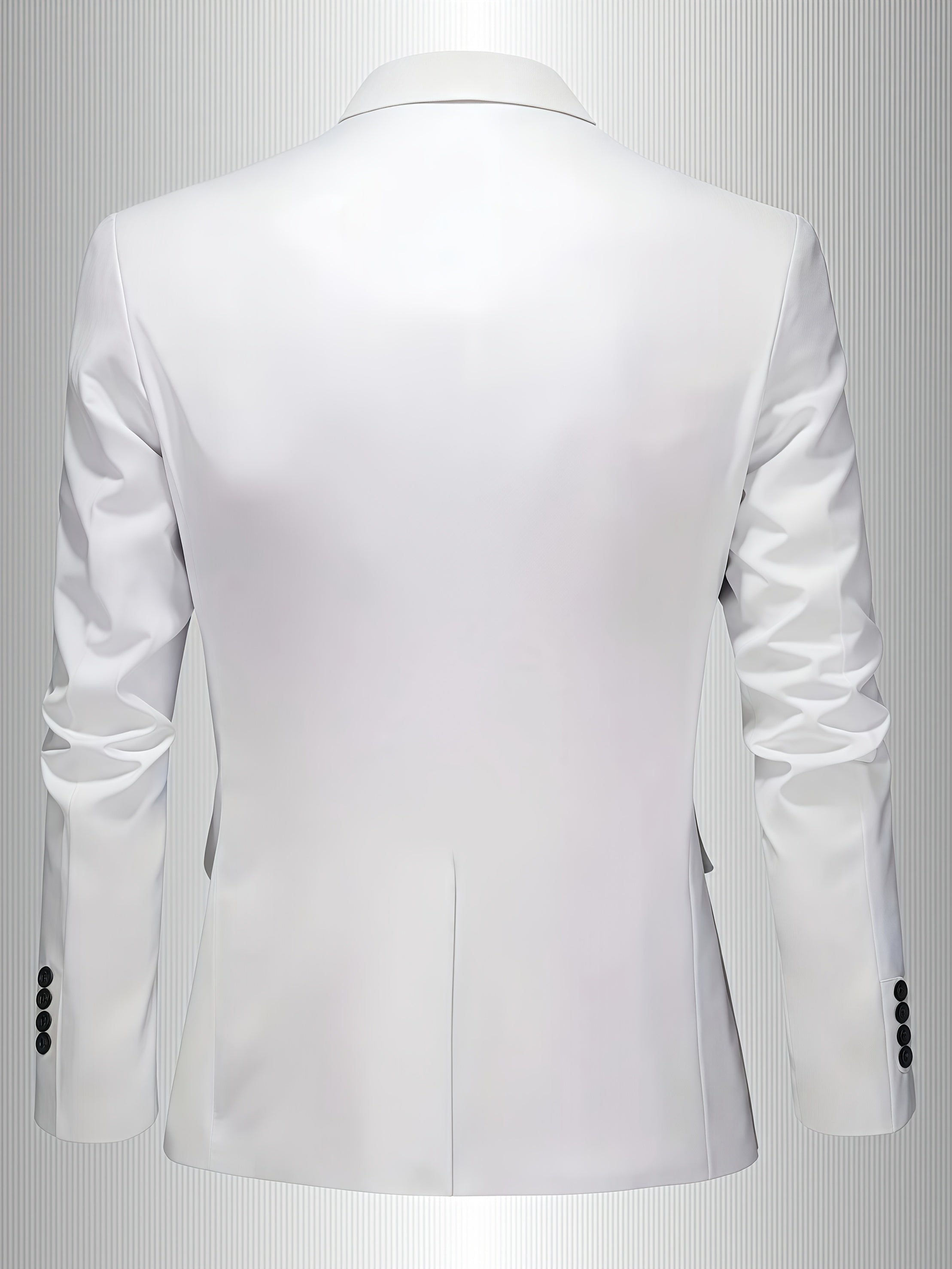 Blazer Mens Slim Fit Notch Lapel Single Button Sleek Tailored