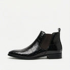 Slim profile slip on Chelsea boot, view 8