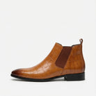 Slim profile slip on Chelsea boot, view 2