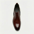 Slim profile slip on Chelsea boot, view 6